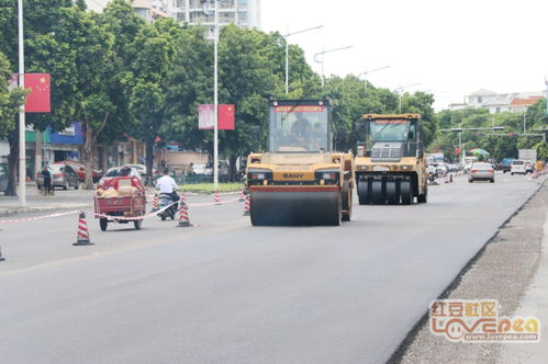 新型環保瀝青材料首次投入北海市政道路工程使用